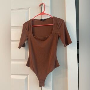 Lulus Short Sleeve Bodysuit